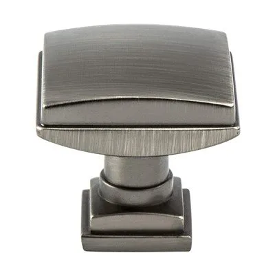 Tailored Traditional Vintage Nickel Knob