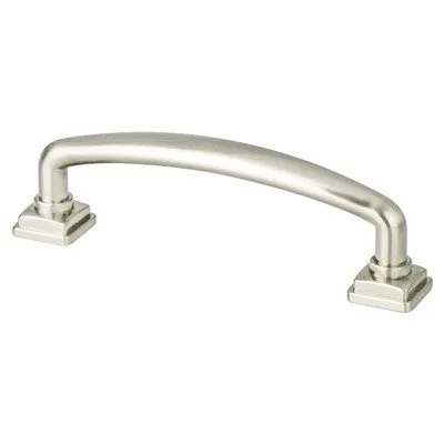 Tailored Traditional 96mm CC Brushed Nickel Pull