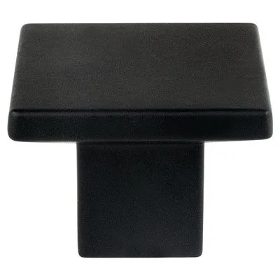 Elevate Matte Black Small Knob
