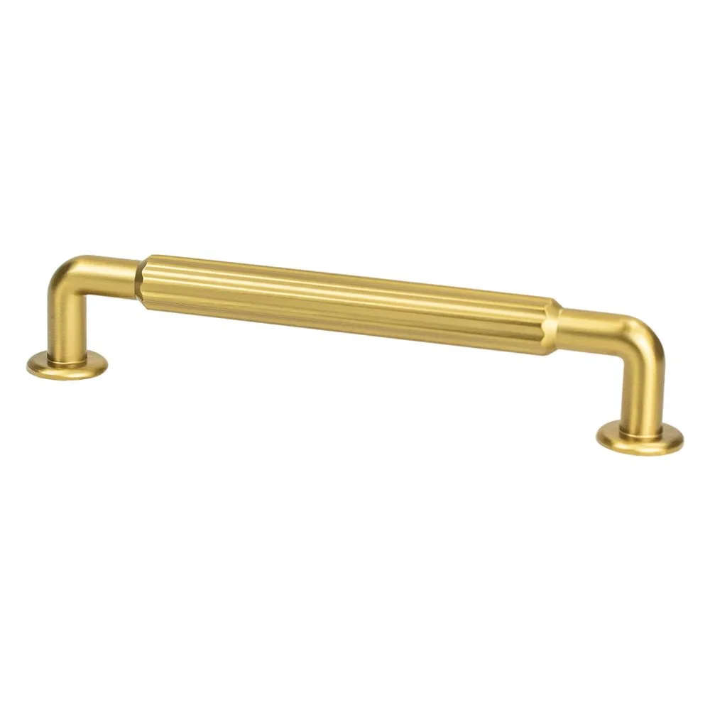 Cannelee 160mm CC Modern Brushed Gold Pull