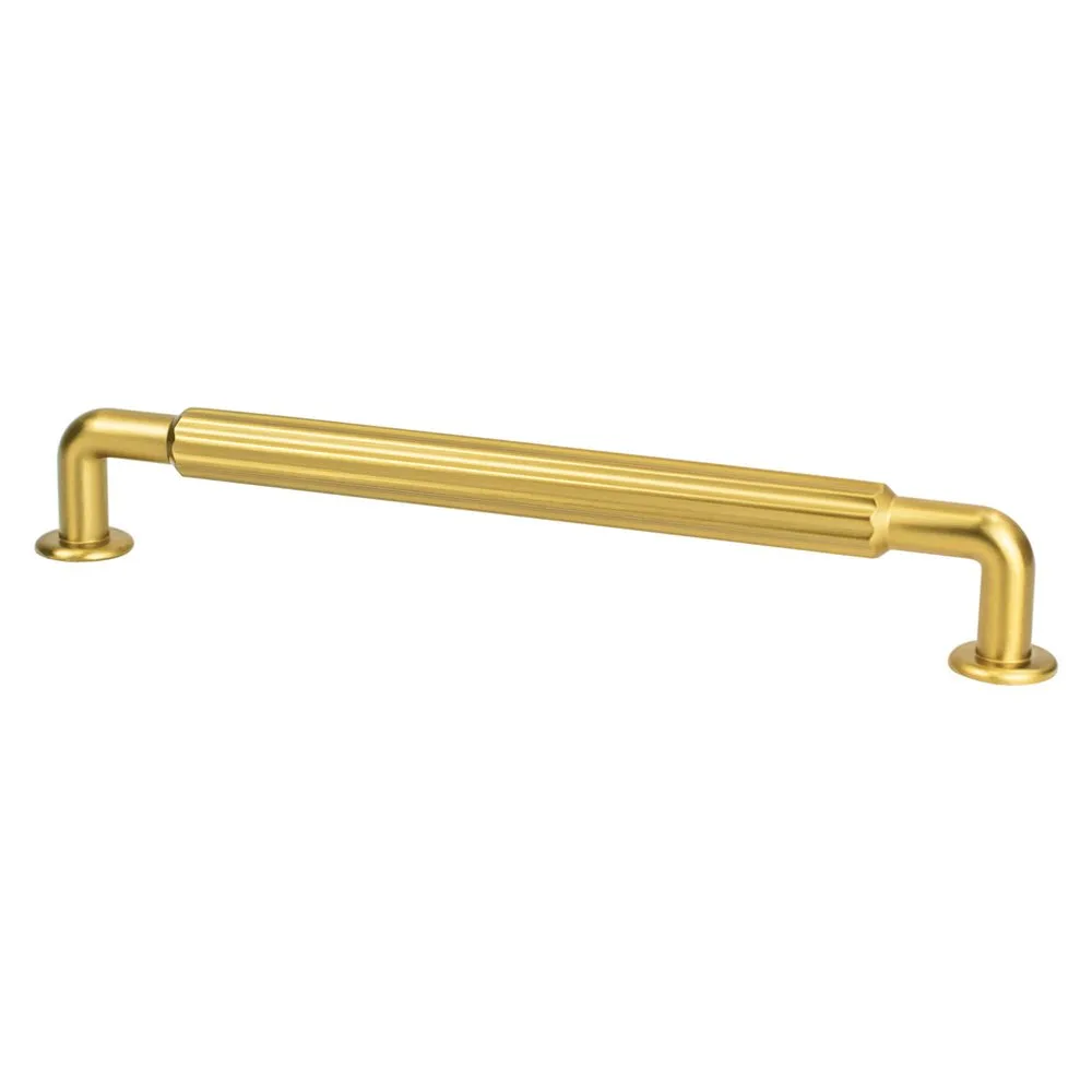 Cannelee 224mm CC Modern Brushed Gold Pull