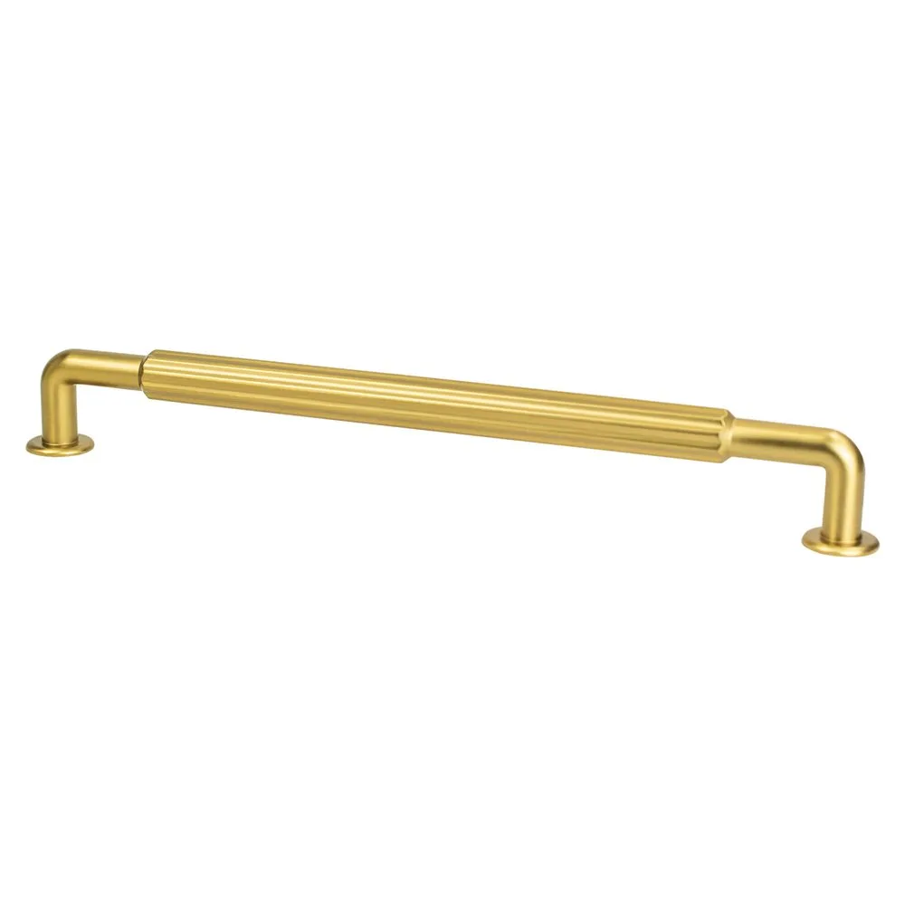 Cannelee 12in. CC Modern Brushed Gold Appliance Pull