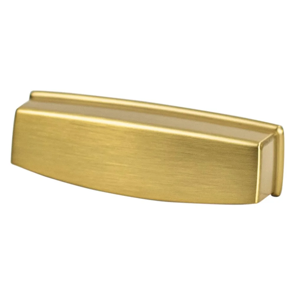 Emerling 96mm CC Modern Brushed Gold Cup Pull