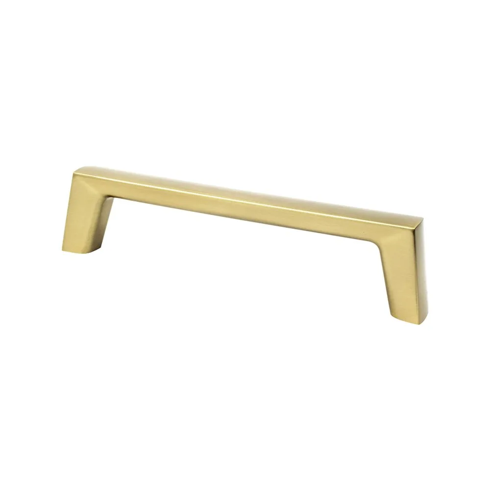 Brookridge 128mm CC Modern Brushed Gold Pull