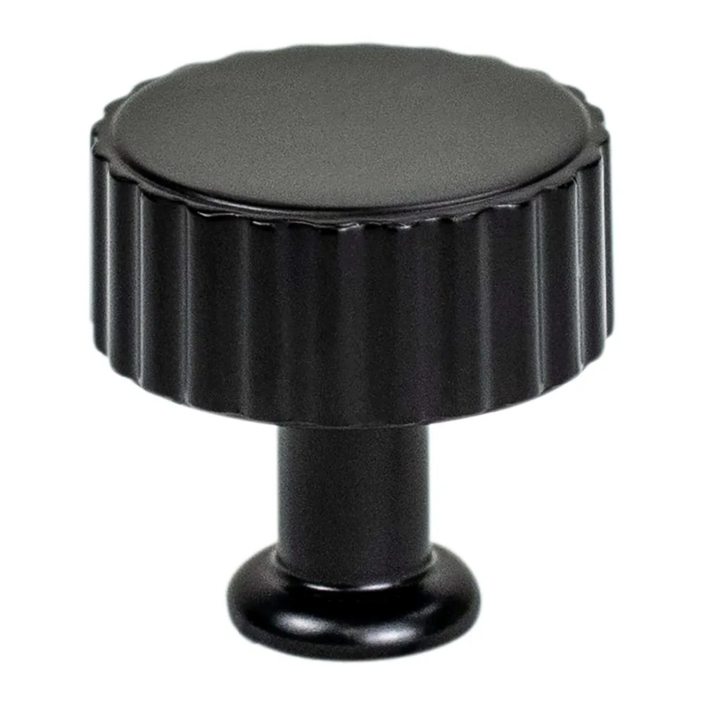 Cannelee Matte Black Knob