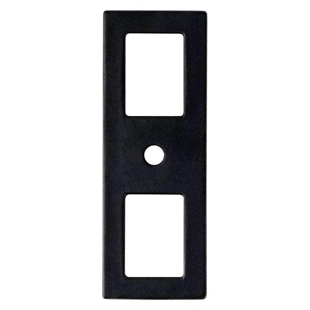 Statler Matte Black Backplate