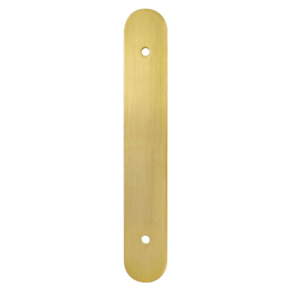 Galloway 128mm CC Modern Brushed Gold Backplate