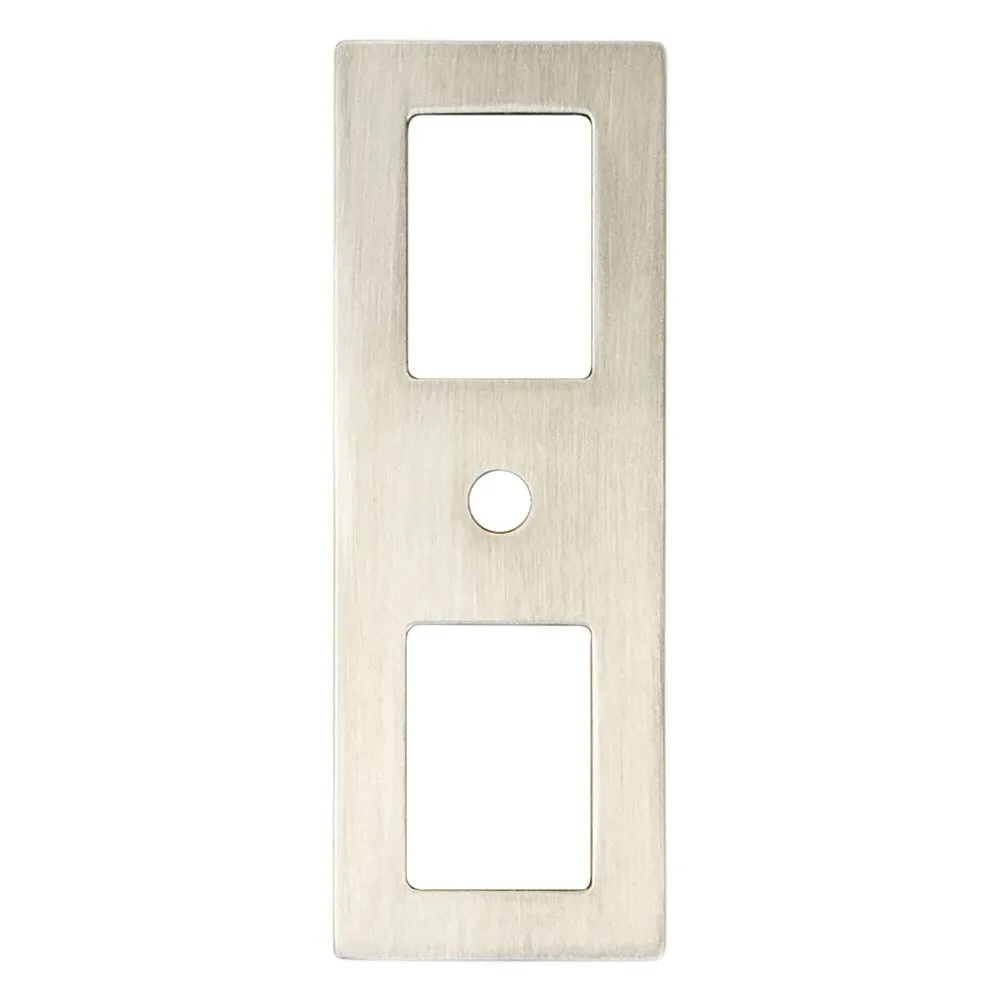 Statler Brushed Nickel Backplate