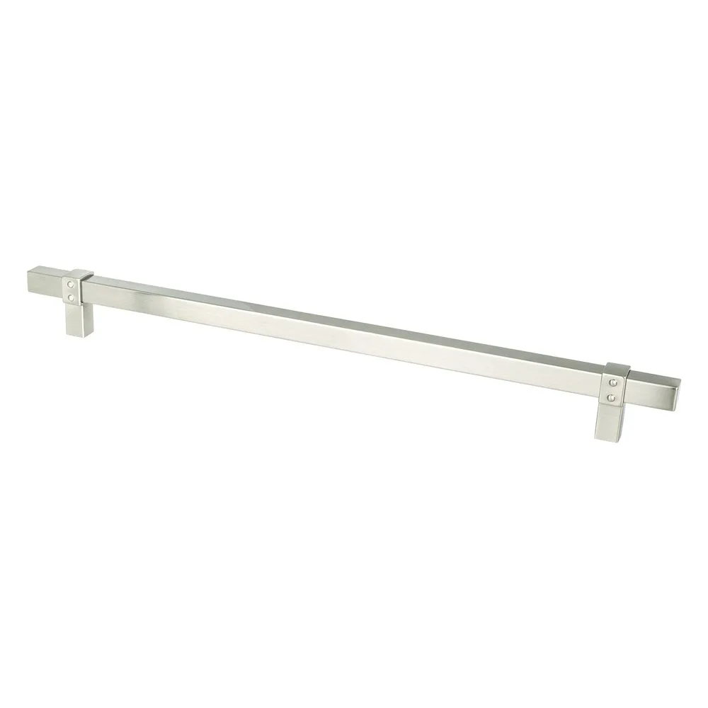 Rivet Rebel 12in. Brushed Nickel Appliance Pull