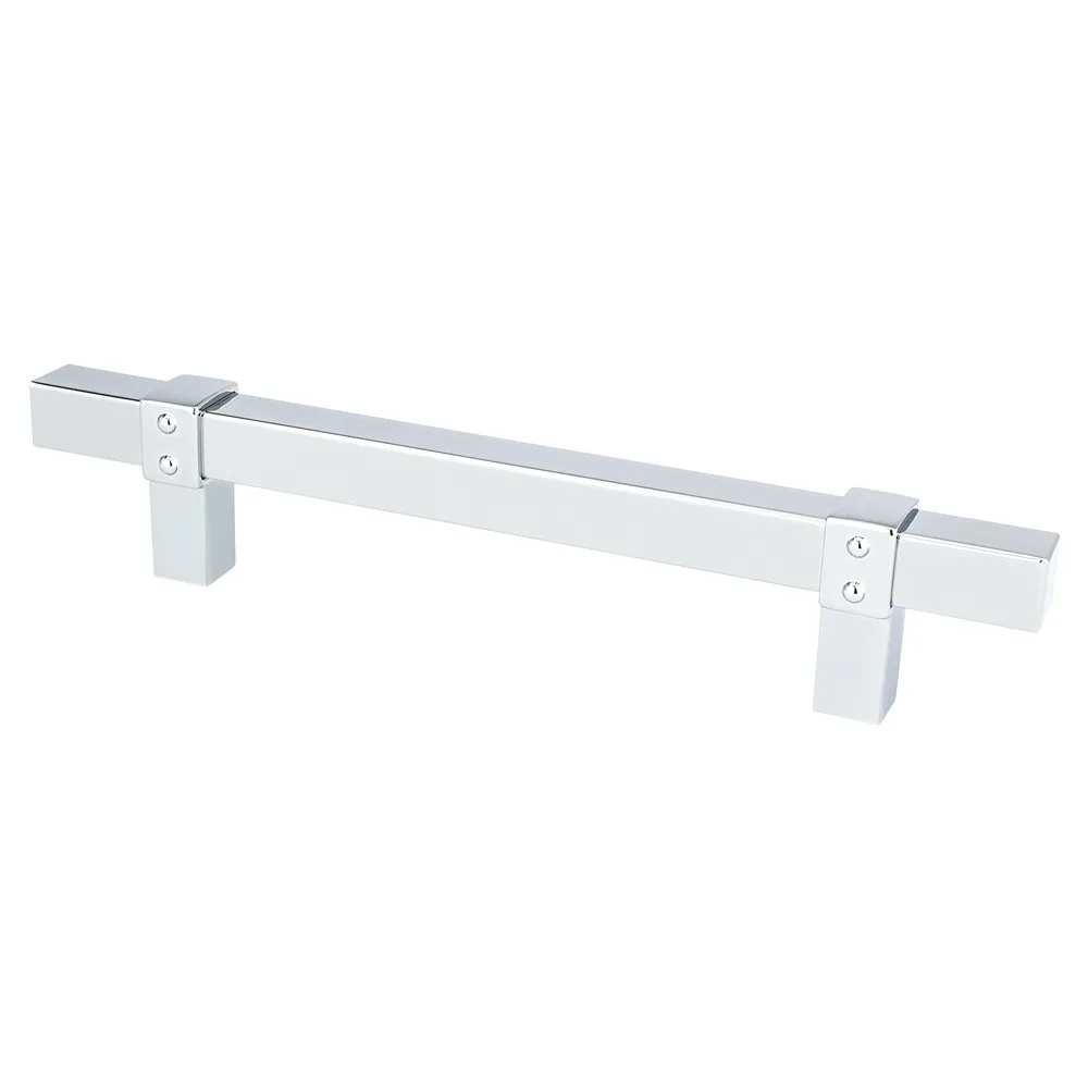 Rivet Rebel 128mm Polished Chrome Pull
