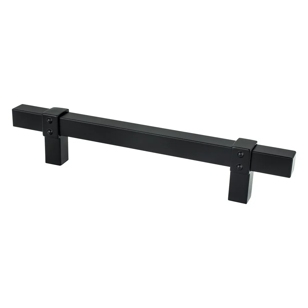 Rivet Rebel 128mm Matte Black Pull
