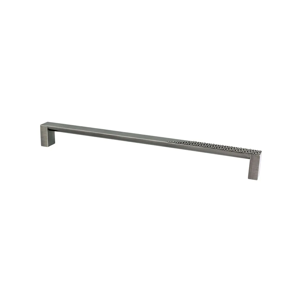 Roque 12in. CC Vintage Nickel Appliance Pull