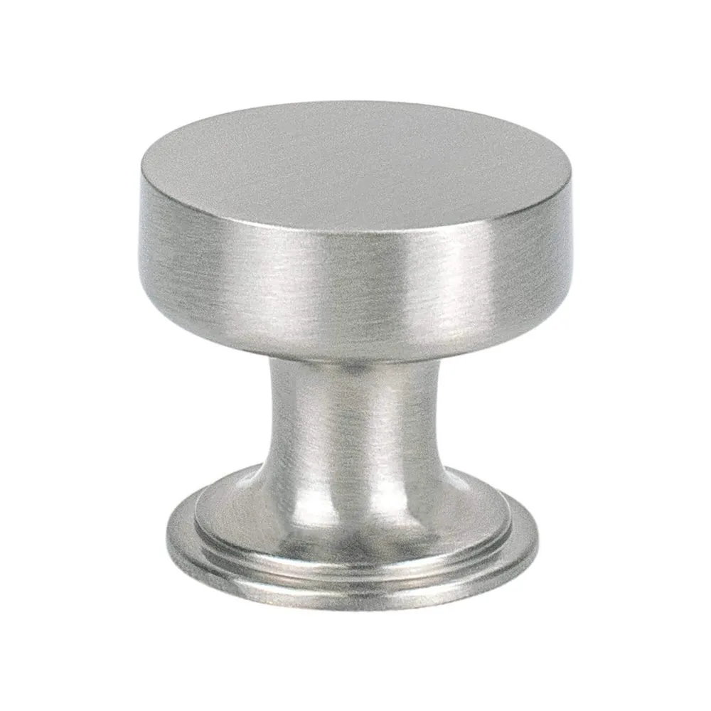 Folklore Brushed Nickel Knob