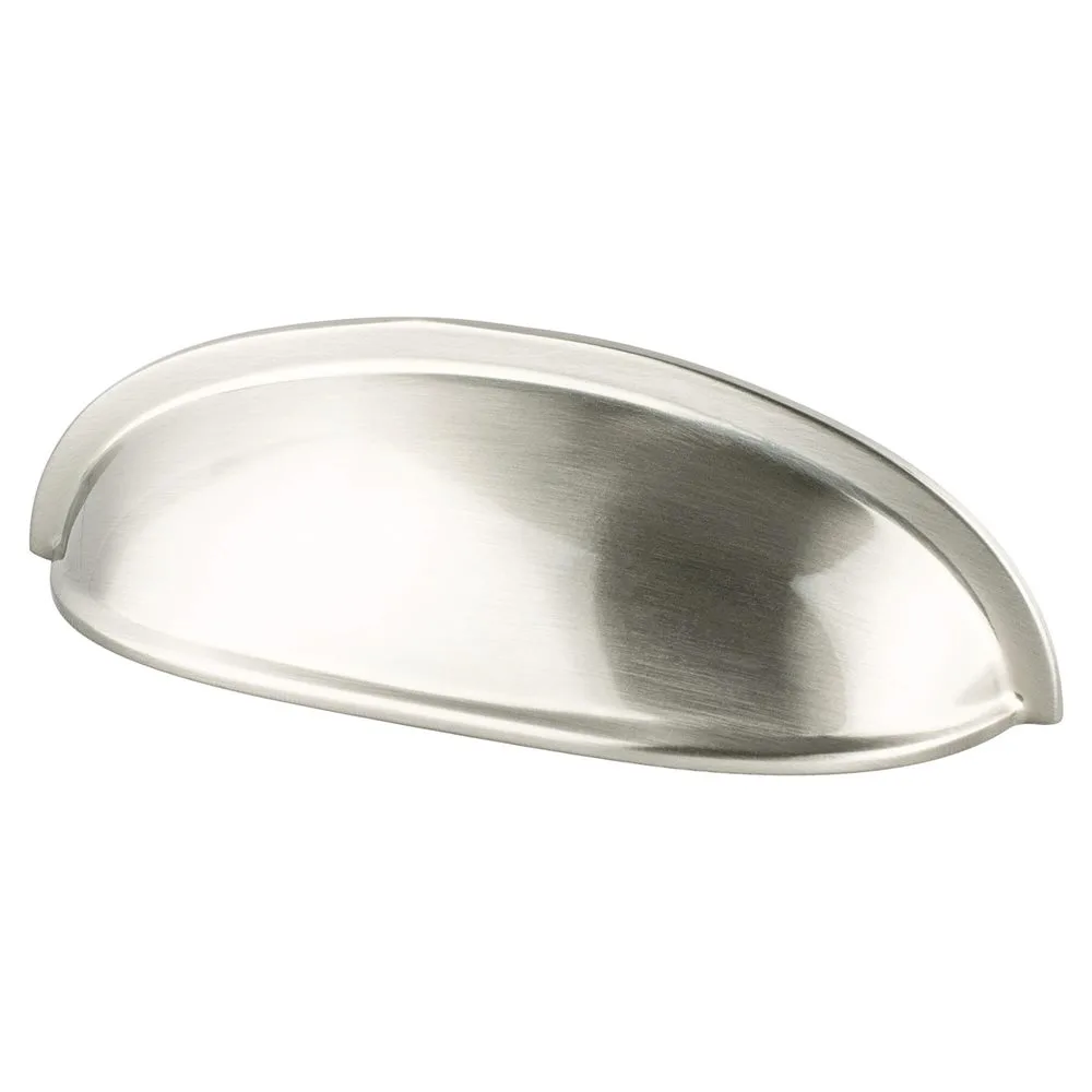 Folklore 3in. CC Brushed Nickel Cup Pull