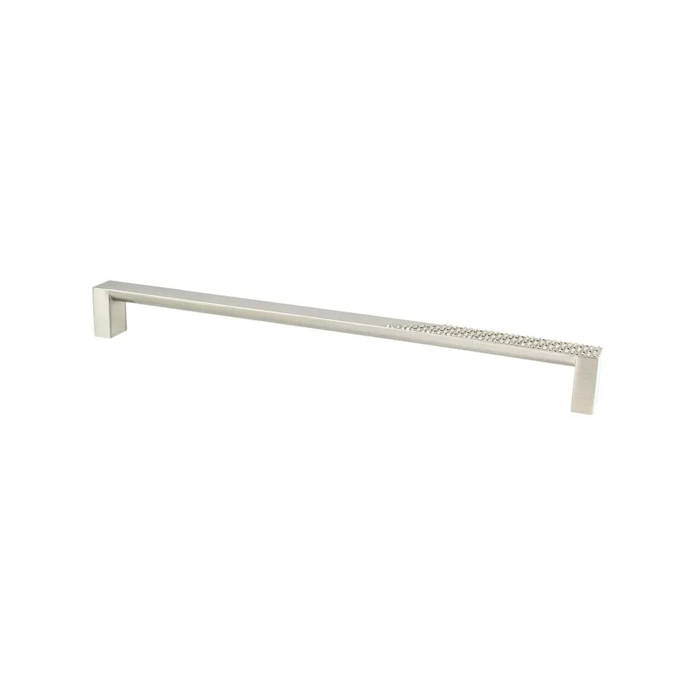 Roque 12in. CC Brushed Nickel Appliance Pull