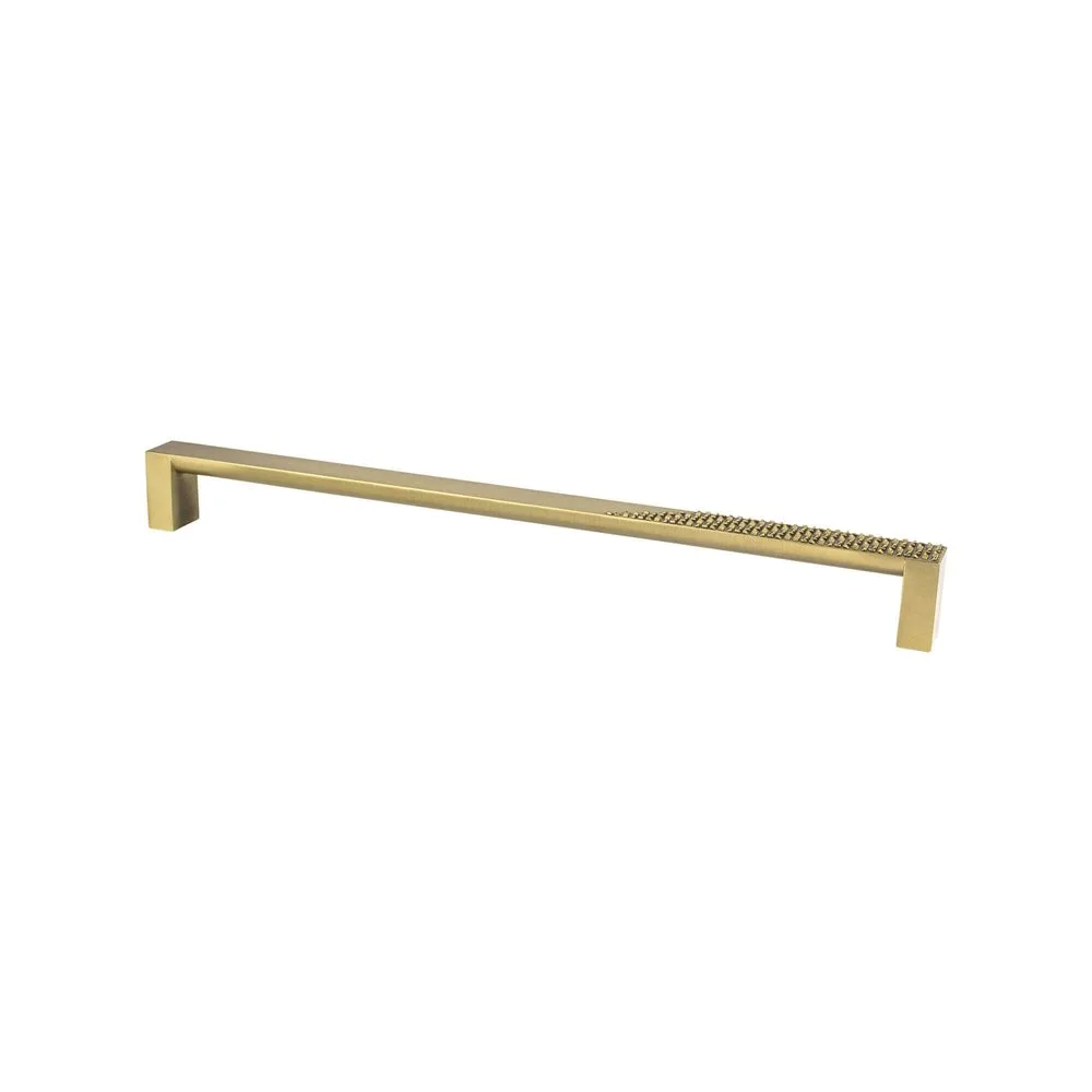 Roque 12in. CC Modern Brushed Gold Appliance Pull