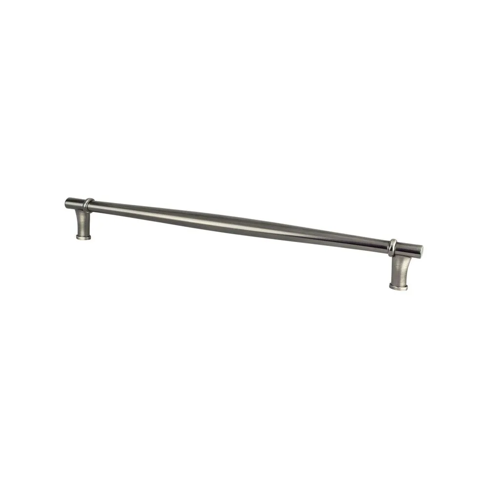Dierdra 12 inch CC Vintage Nickel Appliance Pull