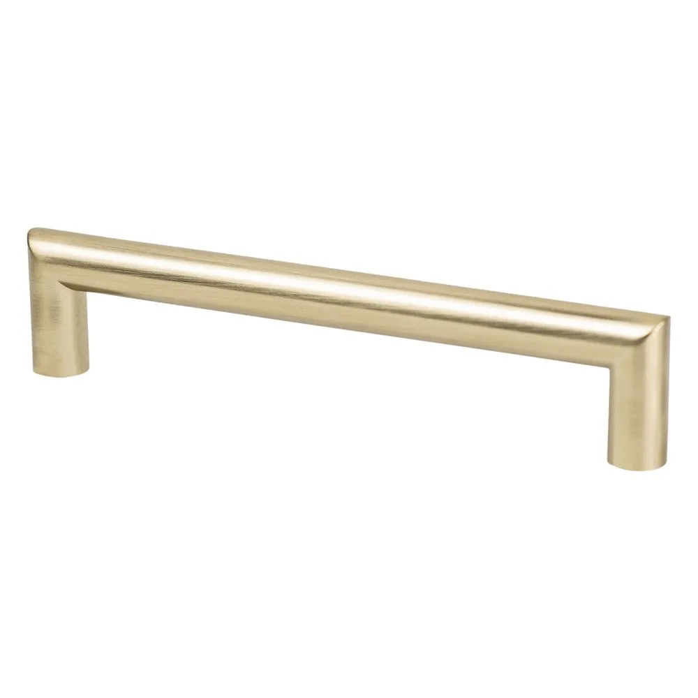 Transitional Advantage Four 128mm CC Champagne Bar Pull