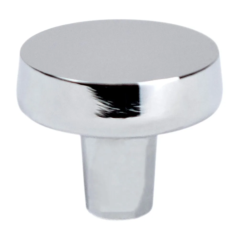 Transitional Advantage Four Polished Chrome Knob
