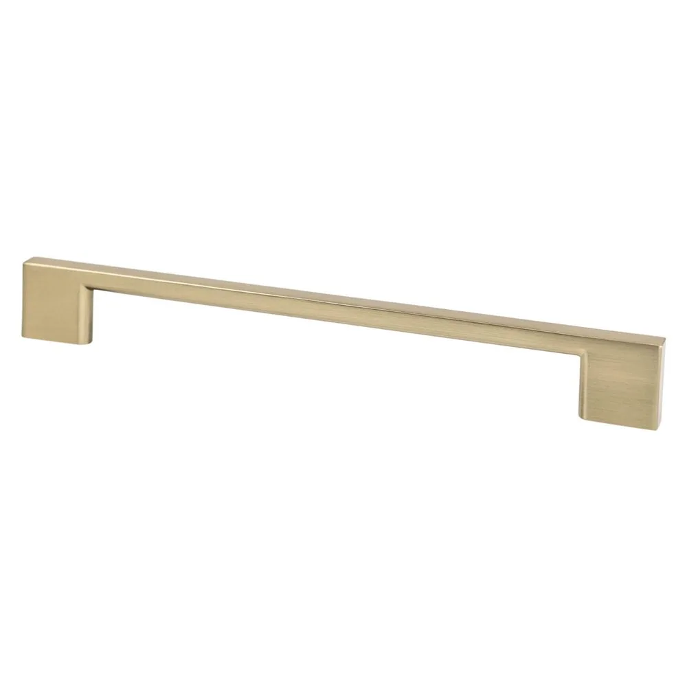 Transitional Advantage Four 192mm CC Champagne Rectangle Pull