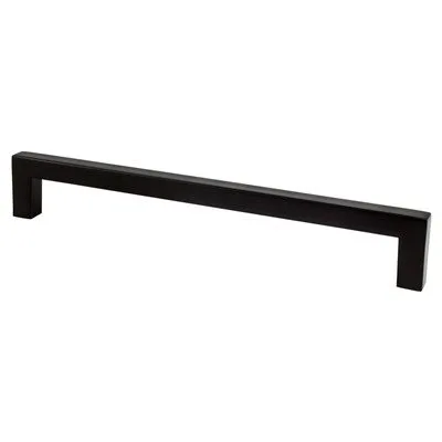 Contemporary Advantage One 192mm CC Matte Black Square Pull
