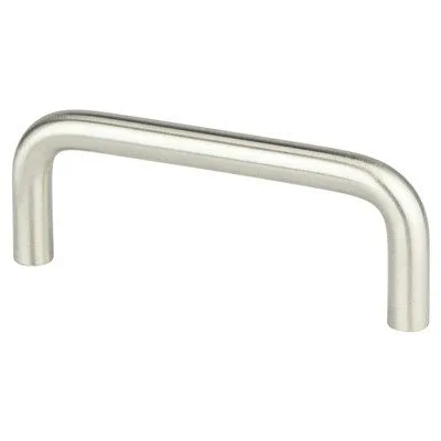 Advantage Wire Pulls 3 inch CC Brushed Nickel Steel Wire Pull