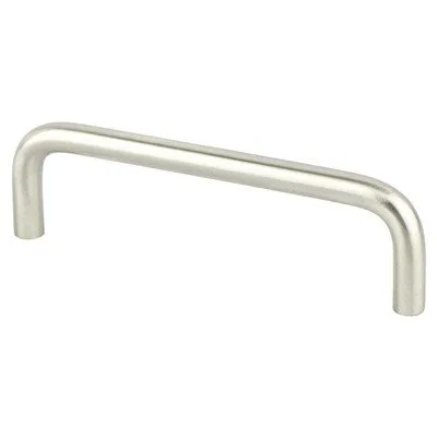 Advantage Wire Pulls 4 inch CC Brushed Nickel Steel Wire Pull