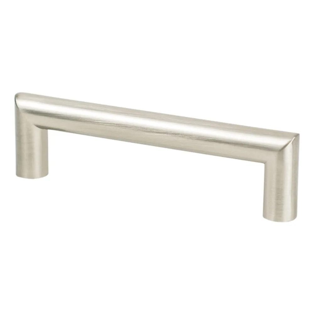 Transitional Advantage Four 96mm CC Brushed Nickel Bar Pull