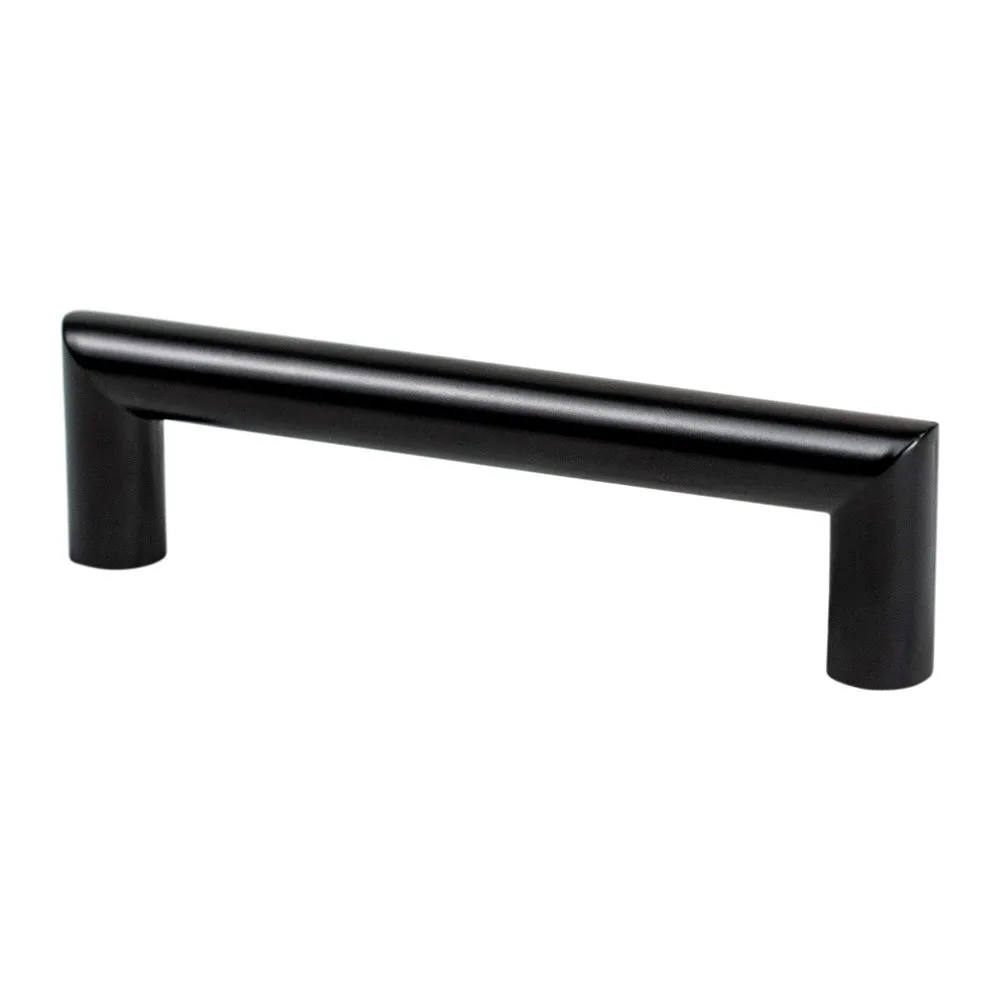 Transitional Advantage Four 96mm CC Matte Black Bar Pull