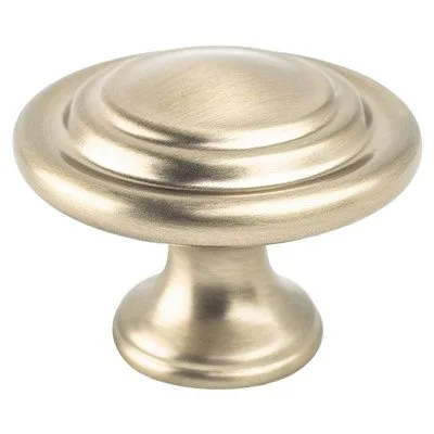 Traditional Advantage Four Champagne Ringed Knob