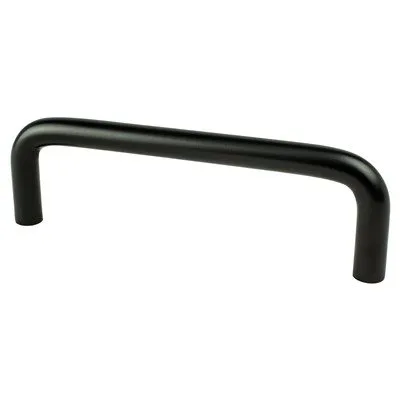Advantage Wire Pulls 96mm CC Matte Black Steel Wire Pull