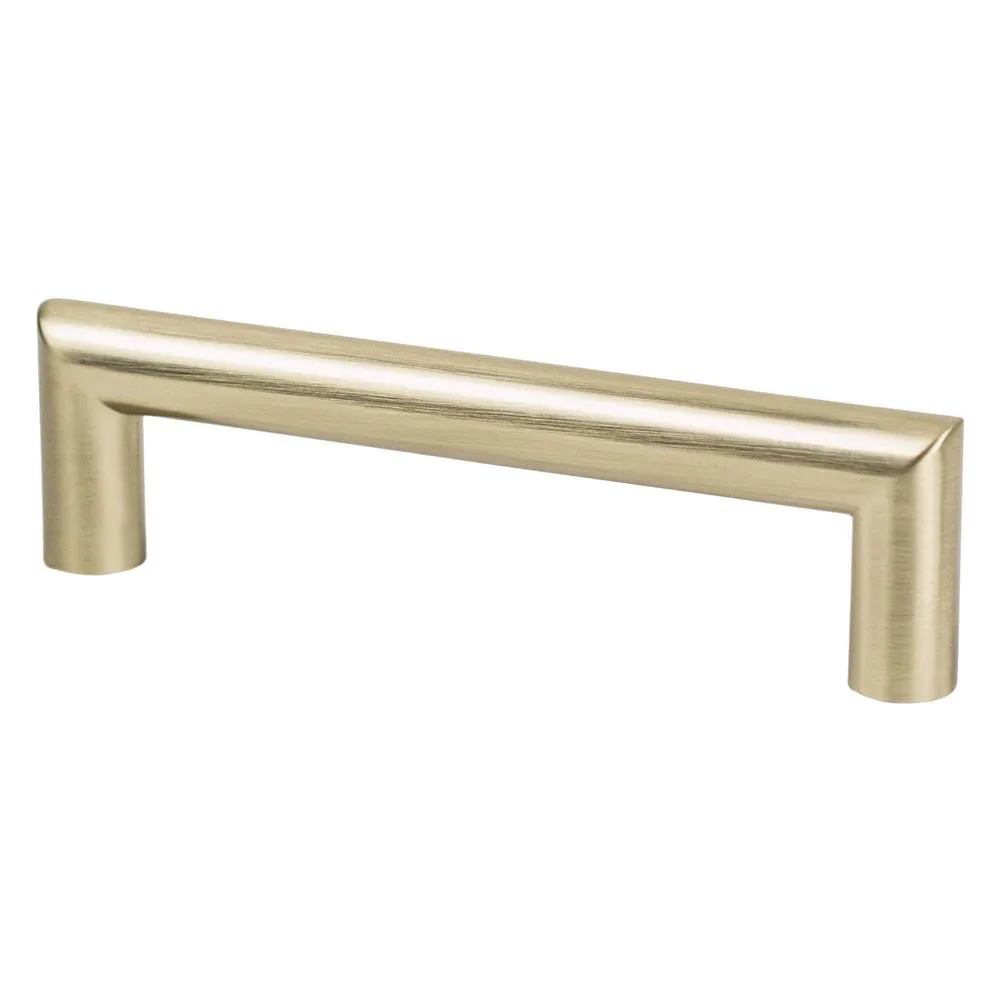Transitional Advantage Four 96mm CC Champagne Bar Pull