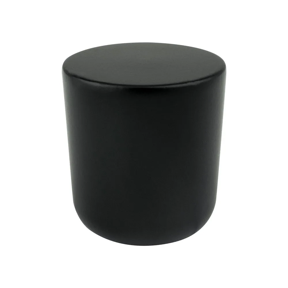 Mini Black Large Round Knob