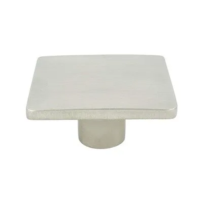 Wave Brushed Nickel Medium Knob