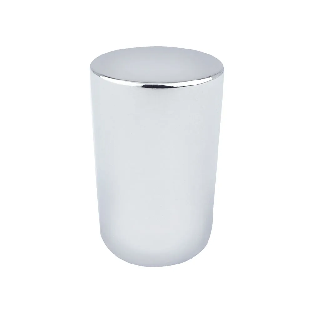 Mini Polished Chrome Small Round Knob