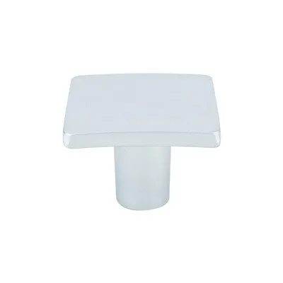 Wave Dull Chrome Small Knob