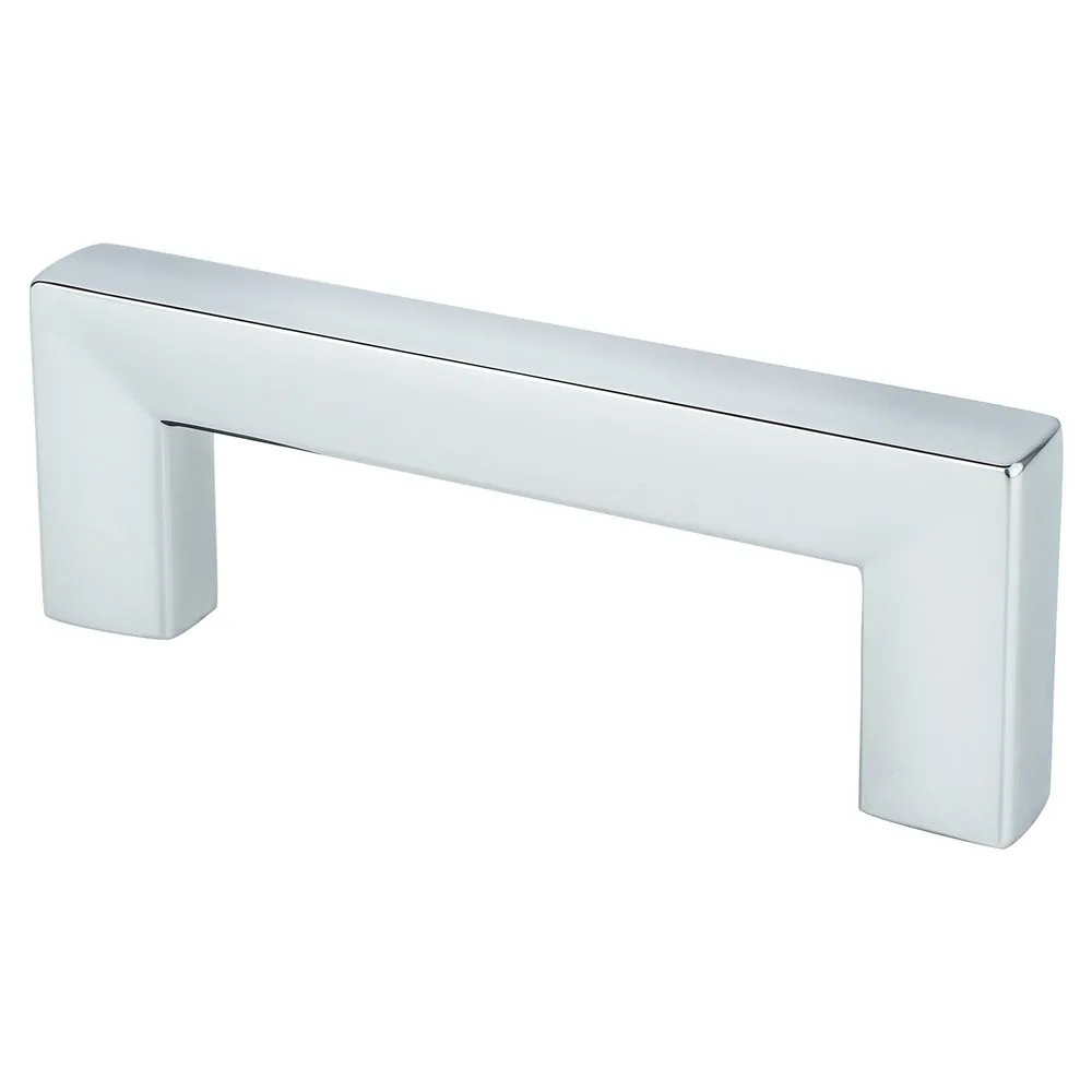 Square 64mm CC Polished Chrome Pull