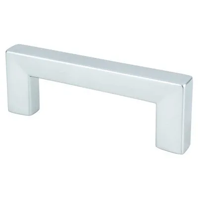 Square 64mm CC Dull Chrome Pull