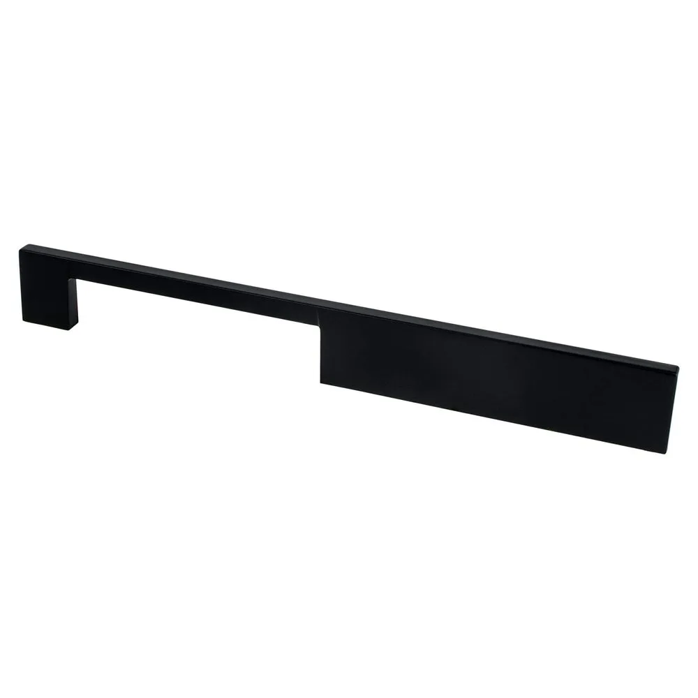 I-Spazio 192mm Black Off Center Pull